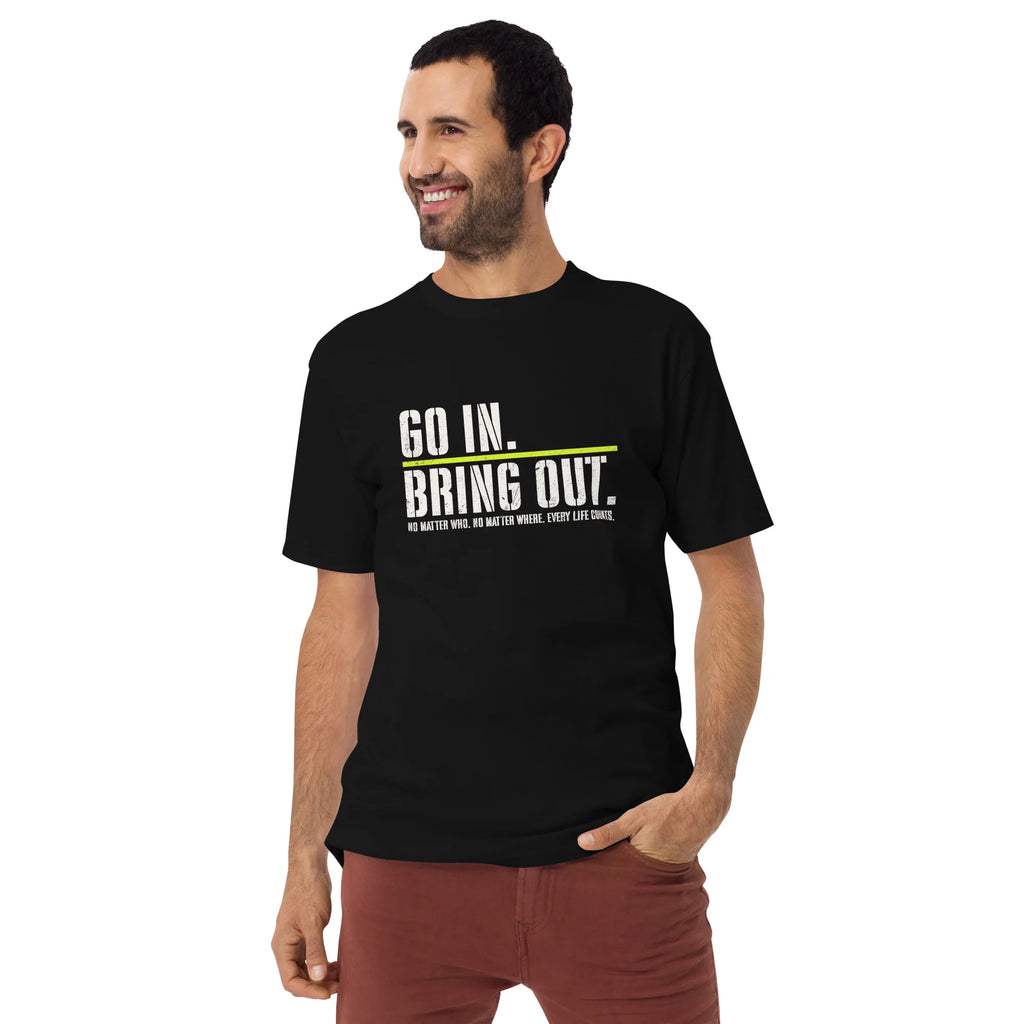 Lifestyle-Shirt "Go in. Bring out."